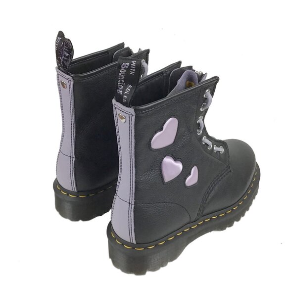 DR MARTINS 1460 Zip Heart Lug Sole Boot - Picture 7 of 14